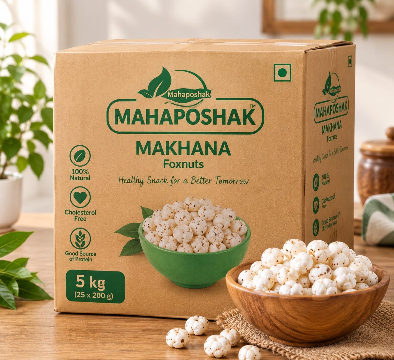 Mahaposhak Makhana 5kg .Big offer